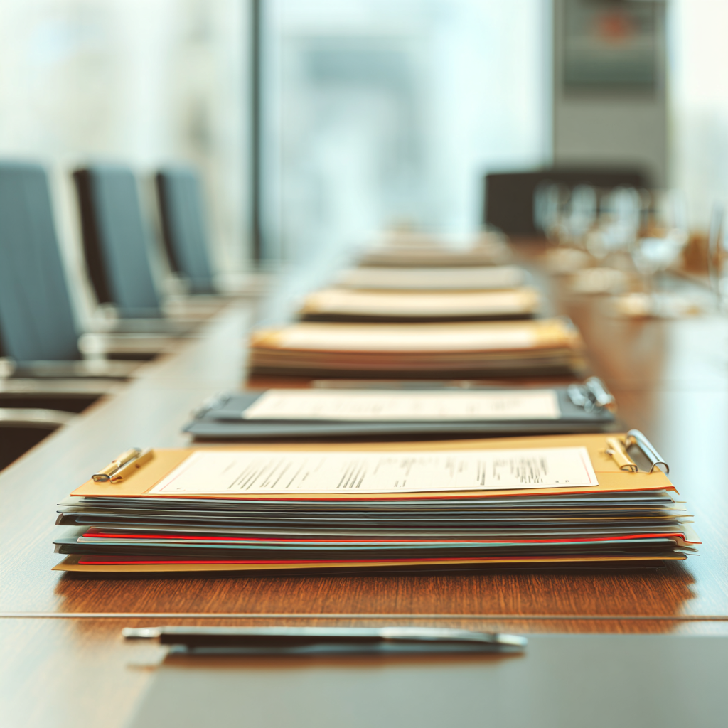 board meeting documents